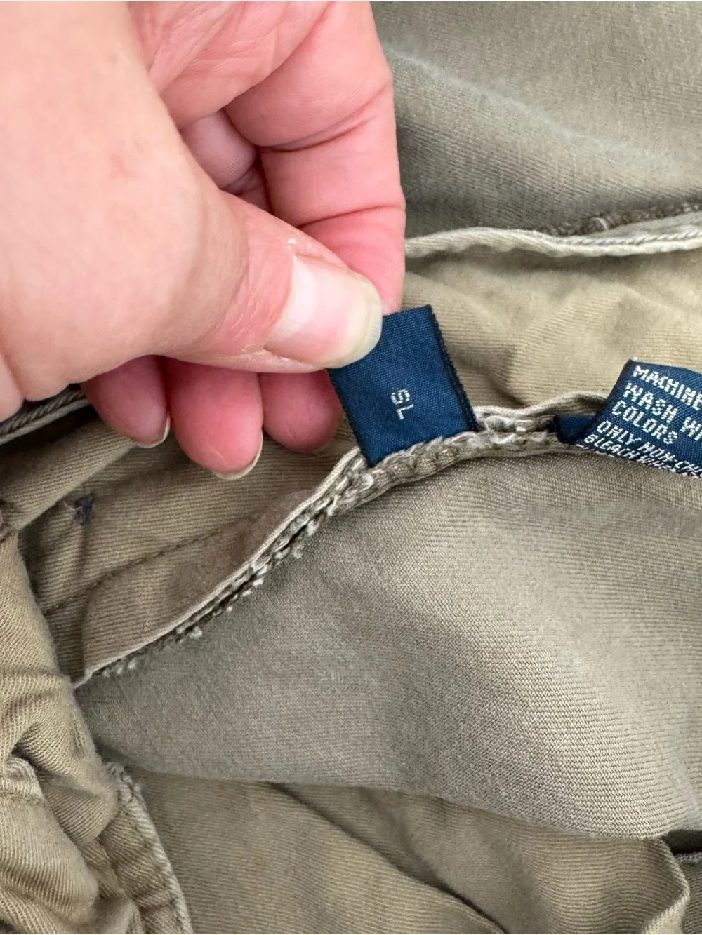 Ralph Lauren Polo Chino 67 Rare Cargo Pants 35x30 Vintage Rare Pockets 1990's